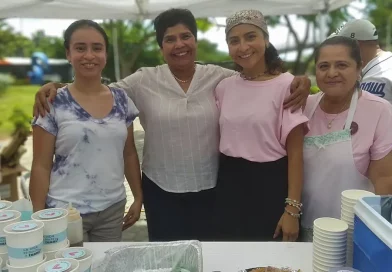embajada de nicaragua, panama, feria gastronomica, exito, comida, alimentos, fiestas patrias