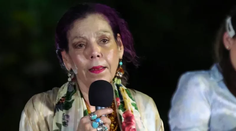 rosario murillo, vicepresidenta, nicaragua, 44 aniversario, policia nacional,