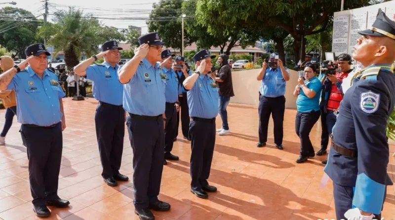 policia de nicaragua , oficiales, caidos, cumplimiento, deber, servicio, homenaje