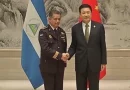ministro seguridad china, policia de nicaragua, francisco diaz madriz, jefe policia, seguridad, convenio