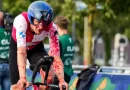 ensangrentado, bañado en sanger, carrera, ciclismo, Campeonato Europeo de Ciclismo, Emmen, suizo, Stefan Küng, termina, llega a la meta, sufrir caída, última vuelta, deportes, determinación,
