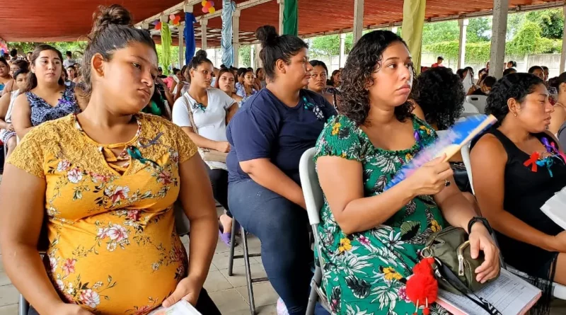 mega feria salud, embarazadas, managua, distrito 7, minsa, atencion , cuido, mujeres