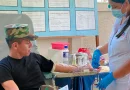 ejercito de nicaragua, 5 comando militar regional, donacion de sangre,