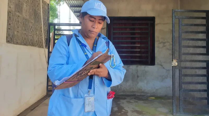 Minsa, brigadista, Managua, jornada de abatización, prevención, enfermedades, transmitidas por vectores, zancudos, mosquitos,