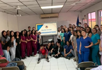 capacitacion a estudianes, prevencion de desastres, sinapred, juventud de nicaraga, nicaragua