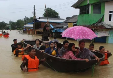 lluvias, birmania, bago, inundaciones
