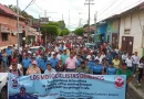 chinandega, caminata motociclista, accidentes de transito, nicaragua, policia nacional