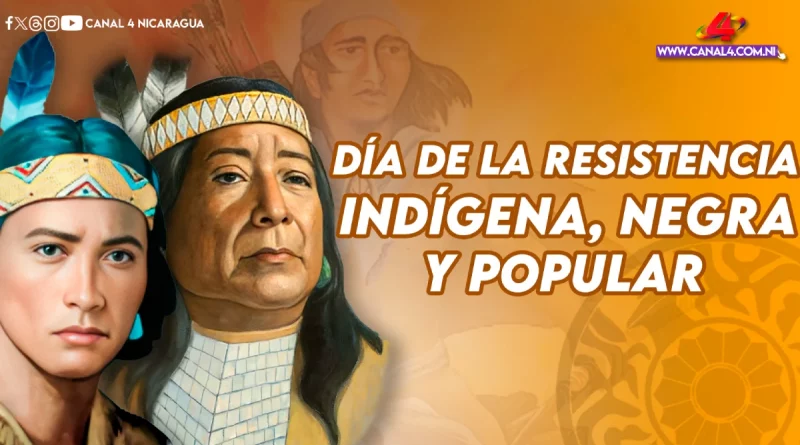 dia de la resistencia indigena, 12 de octubre, nicaragua