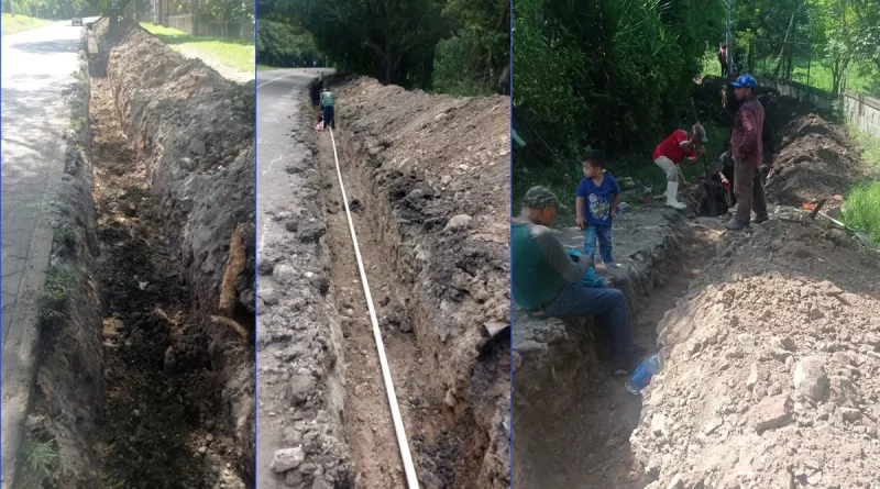 nicaragua, enacal, esteli, comunidad san pedro, servicio de agua potable, agua, servicio de agua,