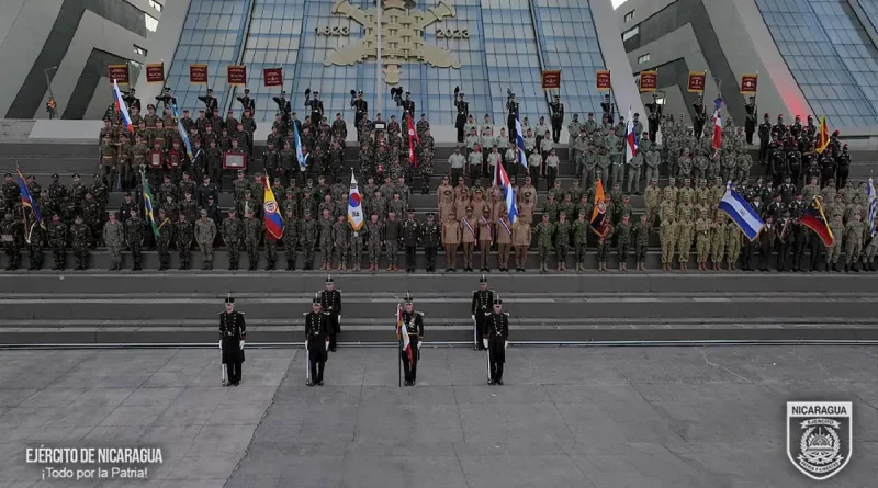 ejercito de nicaragua, colegio militar de mexico, bicentenario, nicaragua,