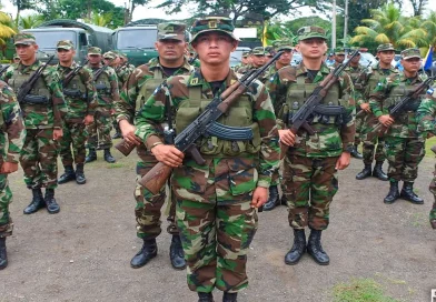 ejército de nicaragua, nicaragua, cosecha cafetalera, cafe,
