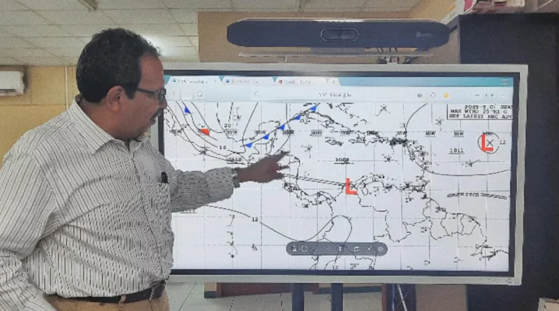 nicaragua, primer frente, frio, lluvias, tormentas electricas