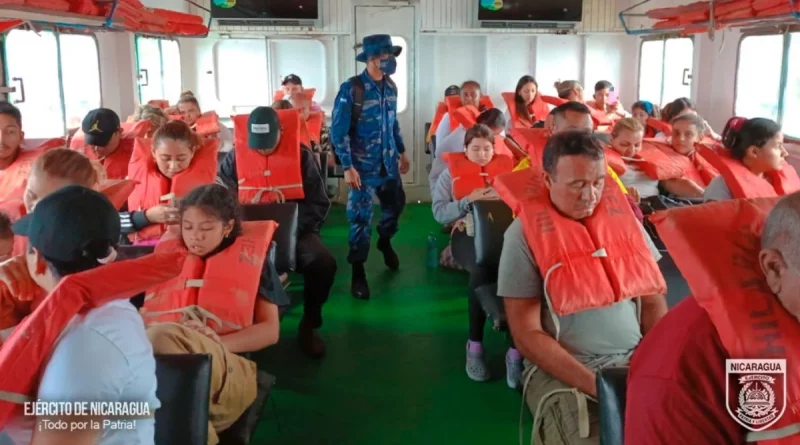 fuerza naval, ejercito de nicaragua, proteccion a embarcaciones, nicaragua