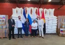 rusia, nicaragua, merienda escolar, mined, donacion de harina, aceite de girasol,