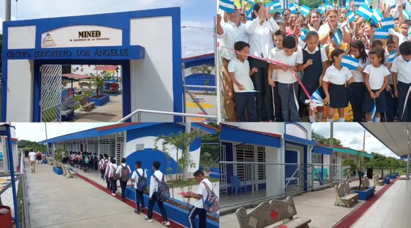 nuevo centro escolar, chinandega, el viejo, gobierno de nicaragua, nicaragua