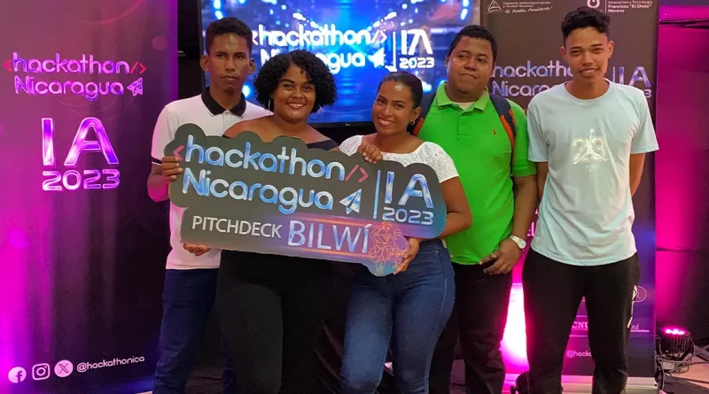 hackathon nicaragua, costa caribe, uraccan, estudiantes, inatec