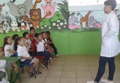 plan saludable, Managua, Nicaragua, niños, estudiantes,