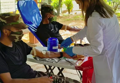 donacion de sangre, primer comando regional, ejercito de nicaragua, managua