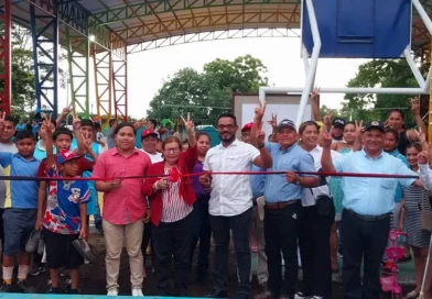 alcaldia, chinandega, moderna cancha, deportiva