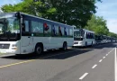buses chinos, china, transporte publico, ciudad sandino, managua,