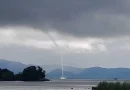 tromba marina, Granada, lago cocibolca, captan, entre, isletas de granada, isla zapatera, Nicaragua, fenómeno, meteorológico,