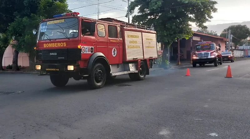 bomberos, estacion de bomberos, nicaragua, emergencias, camiones de bomberos, bocana de paiwas, costa caribe d enicaragua, ubu norte,