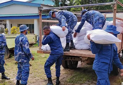 ejercito de nicaragua, nicaragua, paquetes alimenticios, bluefields, mined, alimentos,