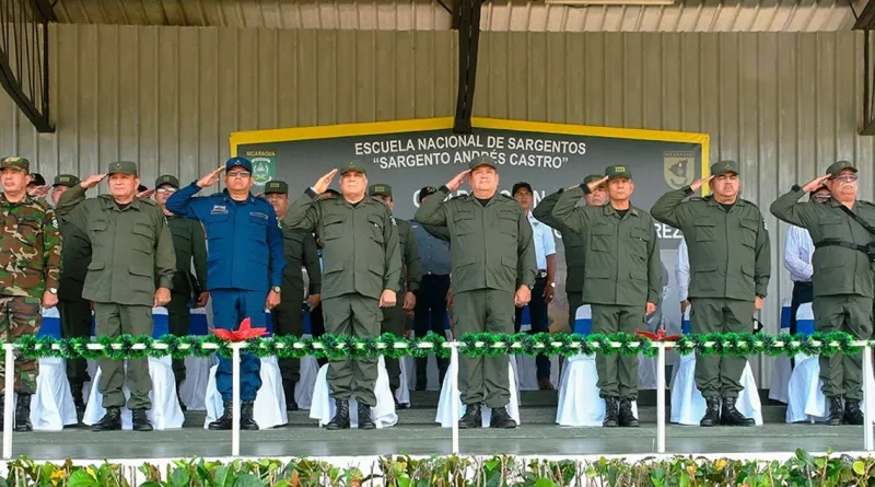 ejército de nicaragua, Managua, nicaragua, graduación,