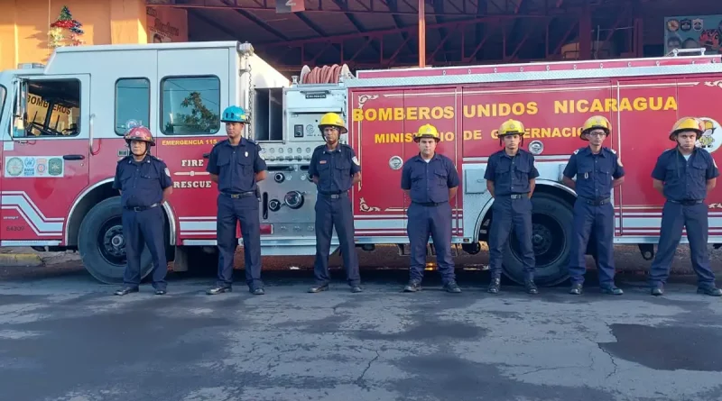 bomberos, mulukuku, nicaragua, estacion de bomberos, costa caribe de nicaragua,