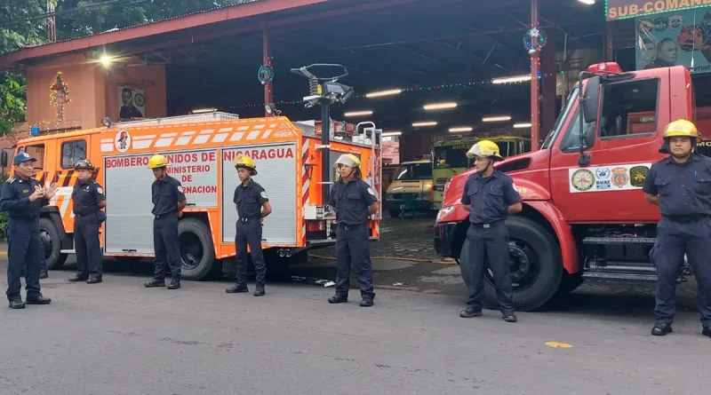 nicaragua, estacion de bomberos, bomberos, camiones de bomberos, wiwili, jinotega, plan de grama,