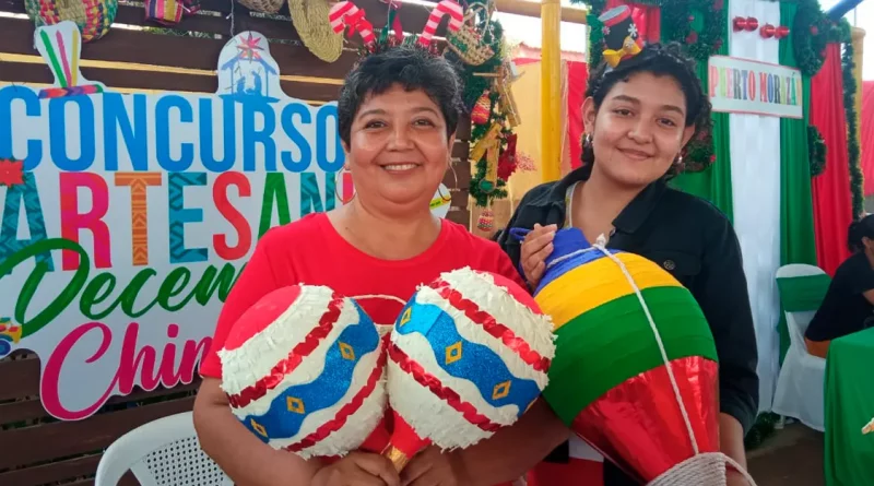 chinandega, concurso, artesanias, decembrinas, tradicion