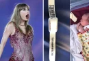 fan, parto, labor, embarazada, inicia, antes, concierto, labores de parto, taylor swift, rio de janeiro, brasil, durante, embarazo, maria eduarda, bebe, brazalete, cantante, recien nacida, cantante, vestido rojo,