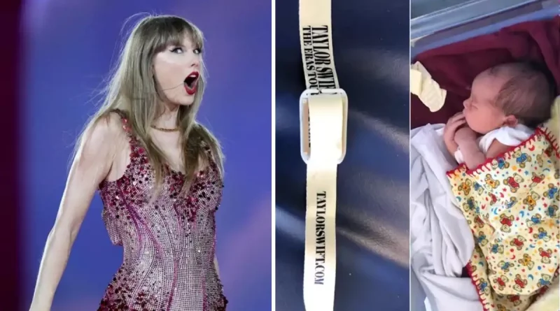 fan, parto, labor, embarazada, inicia, antes, concierto, labores de parto, taylor swift, rio de janeiro, brasil, durante, embarazo, maria eduarda, bebe, brazalete, cantante, recien nacida, cantante, vestido rojo,