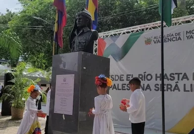 lider palestinoa, gaza, valencia, venezuela, yasser arafaf,