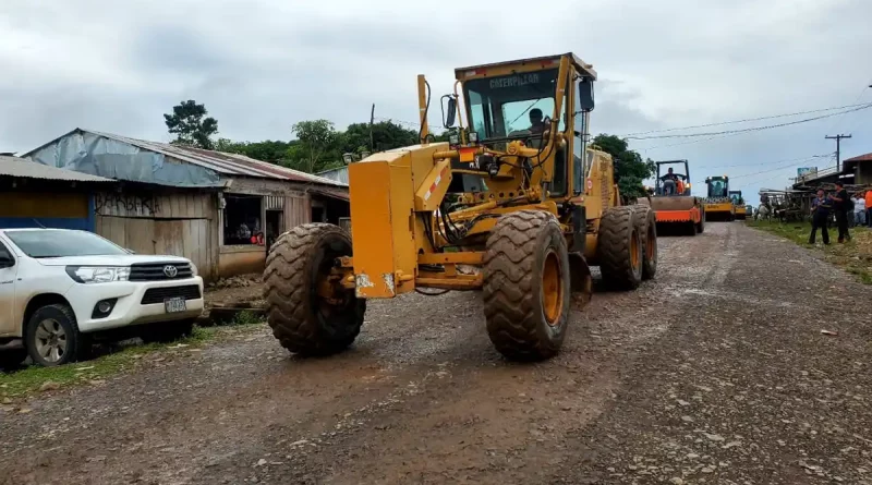 carretera, el rama, el tortuguero, nicaragua, carreteras nicaragua, maquinarias de construccion,