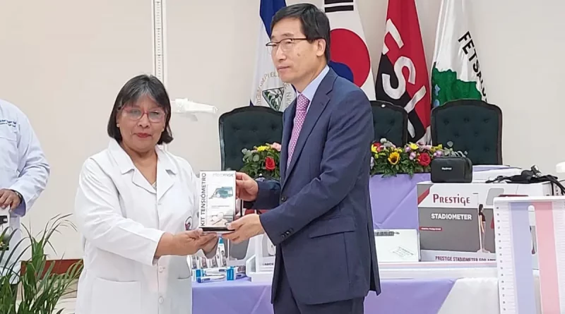 minsa, donacion, managua, nicaragua, equipos médicos, atención, médicos, salud, Nicaragua, insumos médicos, korea del sur,