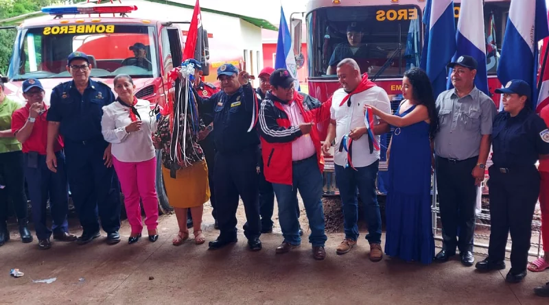 bomberos unificados de nicaragua, nueva estación de bomberos, nicaragua
