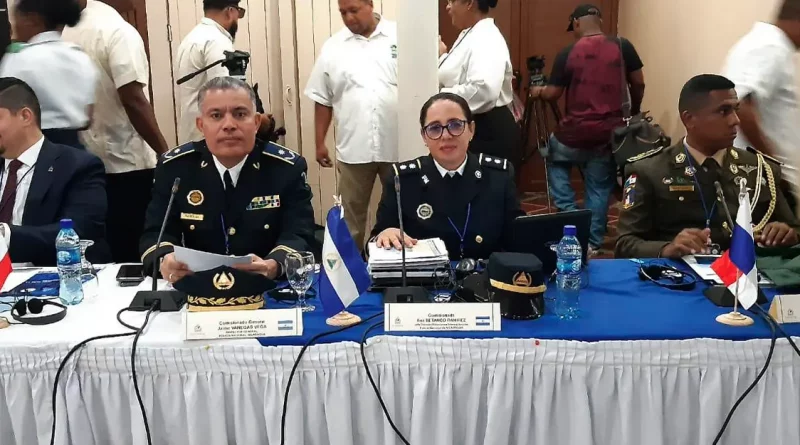 policia de nicargua, asamblea jefes, comisionados, nicaragua
