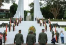 soldado de la patria, ejercito de nicaragua, monumento al soldado, nicaragua, efectivos militares, militares, banderas de nicaragua, banderas del ejercito de nicaragua, managua,