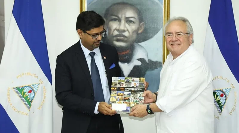 presidente de la asamblea de nicaragua, Gustavo porras, nicaragua, india, embajador de la india,