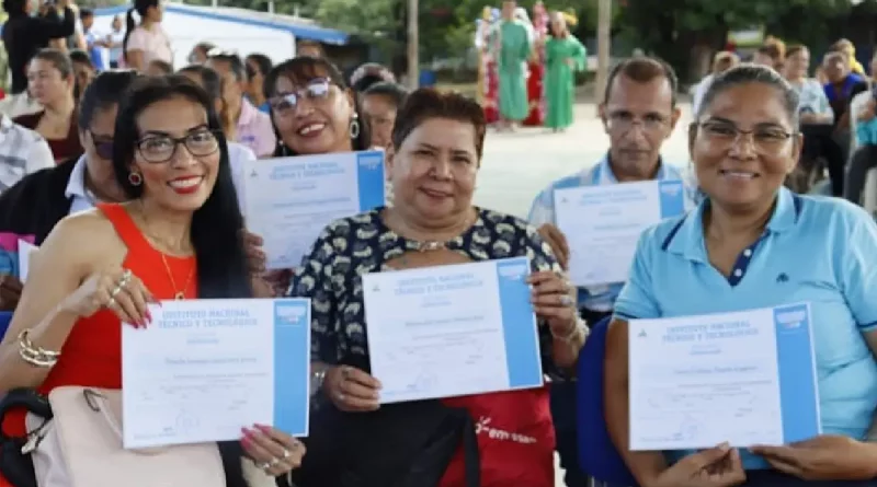 docentes, mined, nicaragua, certificado