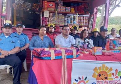 venta de polvora, matagalpa, bomberos, nicaragua