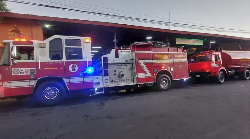 bomberos, nicaragua, camiones e bomberos, león, bomberos unidos,