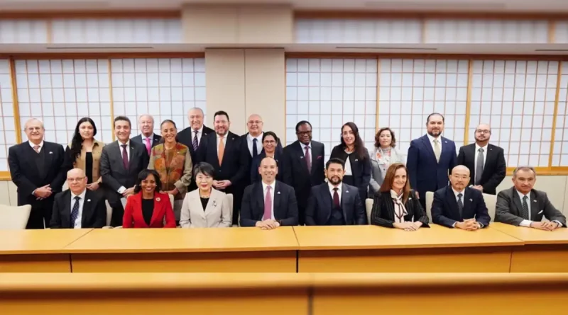 embajadora, japon, nicaragua, visita, personas, ministra,