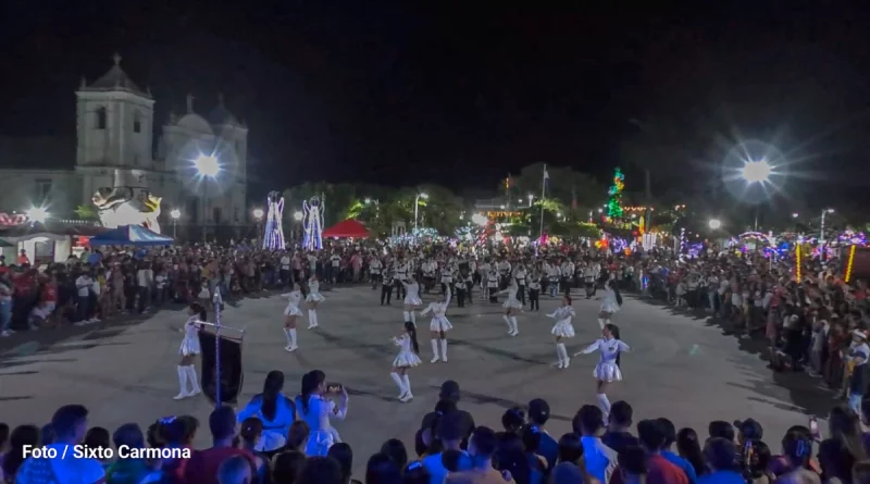 nicaragua, rivas, bandas ritmicas, festival navideño