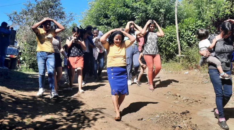 nicaragua familias de ticuantepe, ejercicio nacional de multiamenazas