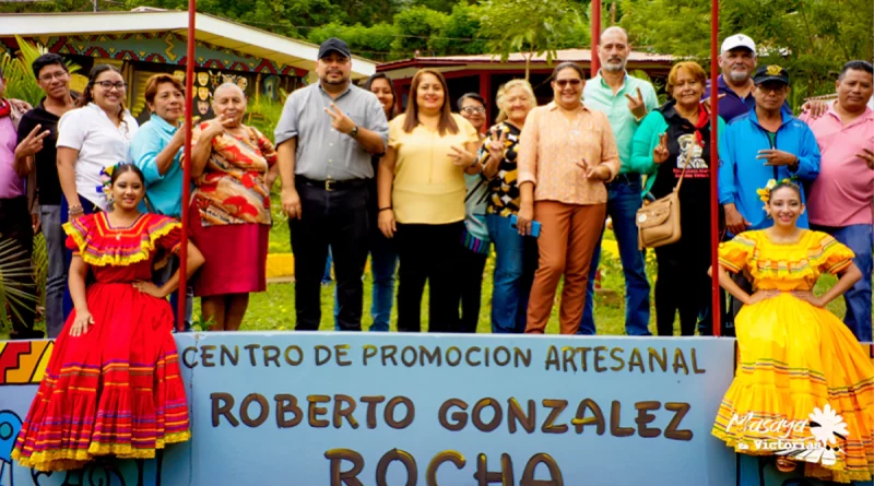 gobierno sandinista, alcaldia de masaya, centro de artesanos roberto gonzalez rocha, nicaragua, masaya