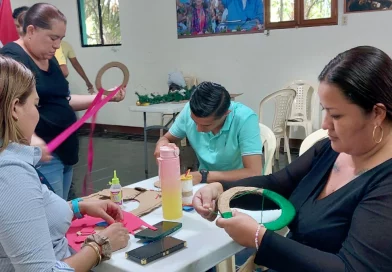 nicaragua, ambientalista guardabarranco, jovenes, adornos navideños, movimiento ambientalista guardabarranco