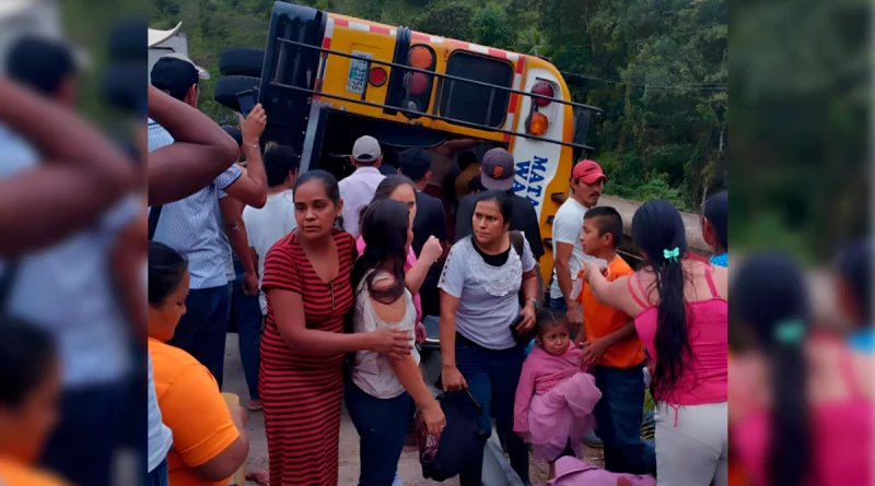 policia nacional, rancho grande, matagalpa, accidente de transito, nicaragua