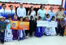 niños, personas, cheques, entrega, loteria nacional, nicaragua, fondos, programas sociales, atletas,